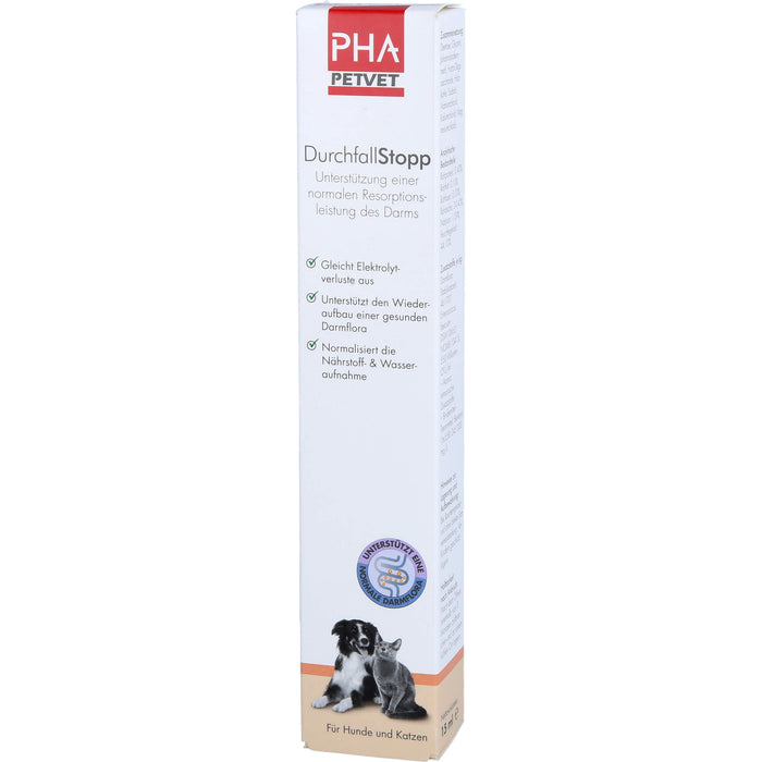 PHA Durchfallstopp für Hunde, 15 ml Pâte