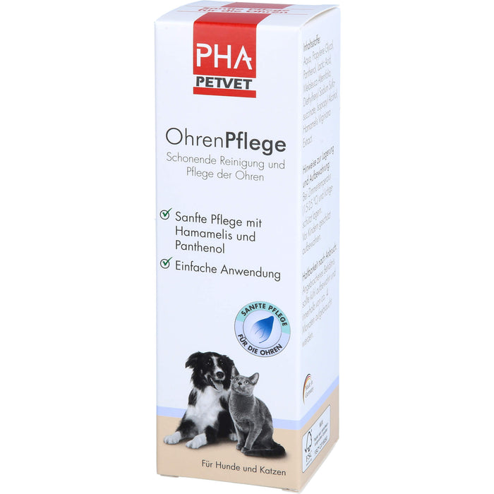 PHA OhrenPflege für Hunde, 100 ml TRO