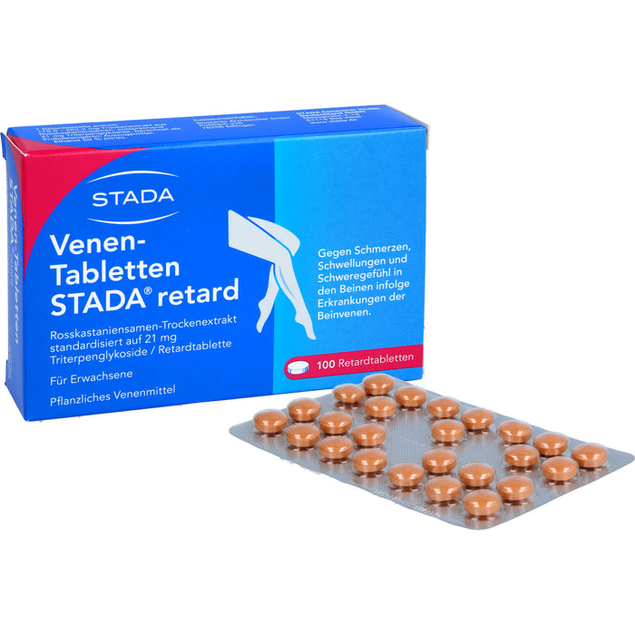 Venen-Tabletten STADA retard, Retardtabletten, 100 St. Tabletten