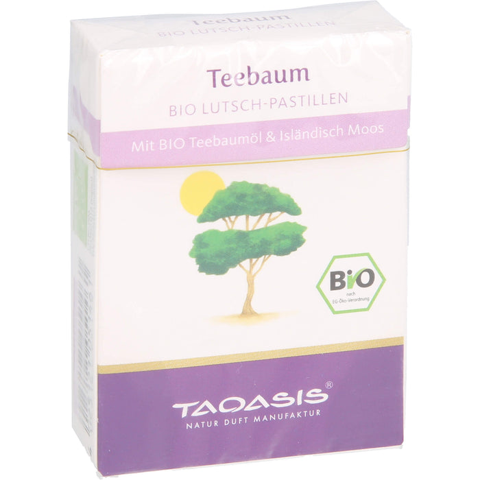 TAOASIS Teebaum Bio Lutsch-Pastillen, 30 g Pastillen