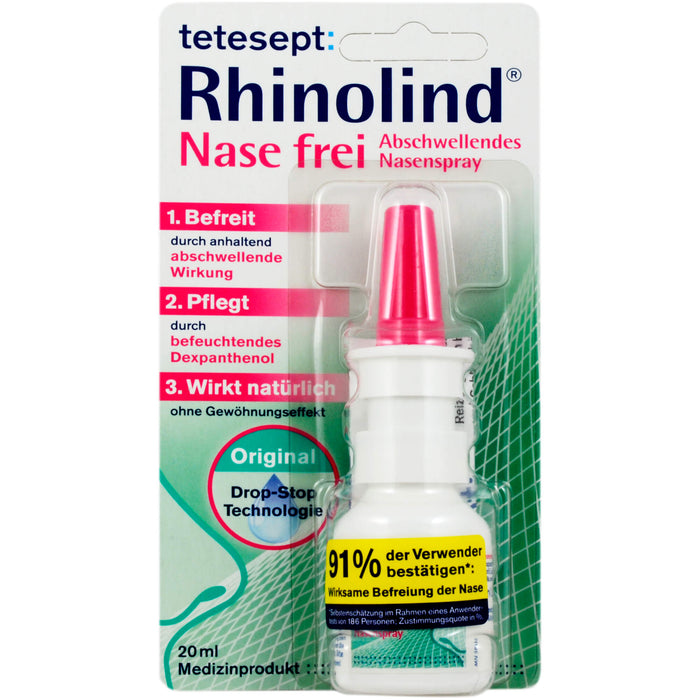 tetesept Rhinolind abschwellendes Nasenspray, 20 ml Solution