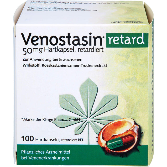 Venostasin retard 50 mg Emra Hartkapsel, retardiert, 100 St. Kapseln