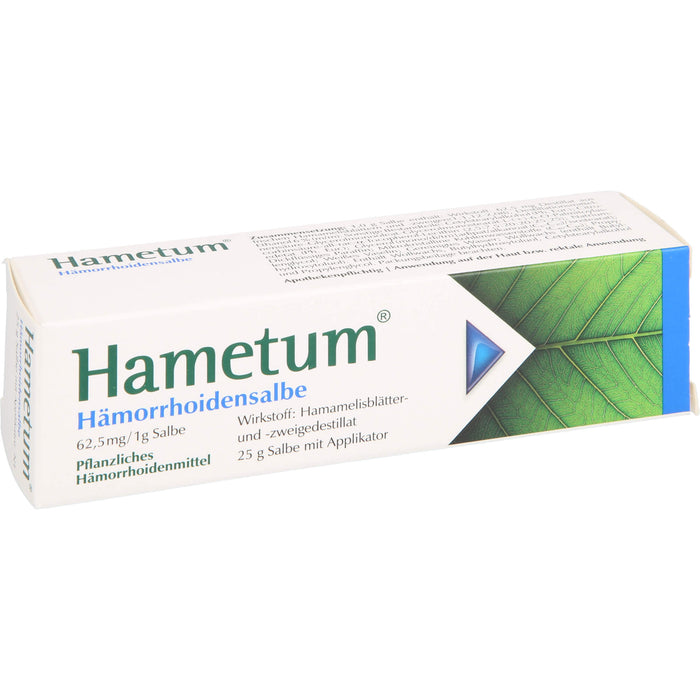 Hametum Hämorrhoidensalbe, 25 g Salbe