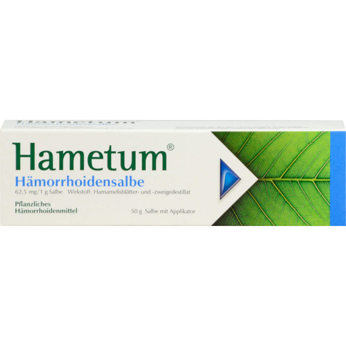 Hametum Hämorrhoidensalbe, 50 g Salbe