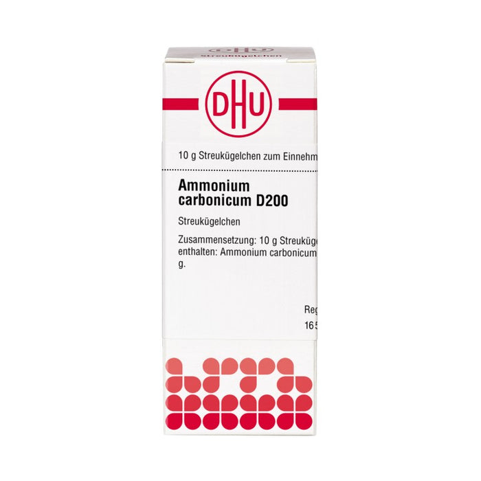 DHU Ammonium carbonicum D200 Streukügelchen, 10 g Globules