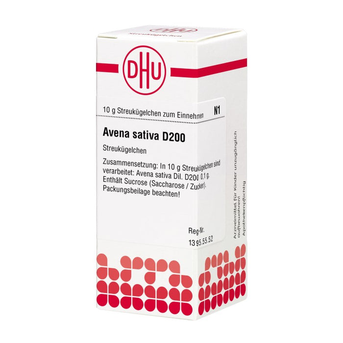 Avena sativa D200 DHU Globuli, 10 g Globuli