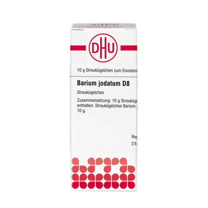 Barium jodatum D8 DHU Globuli, 10 g Globuli