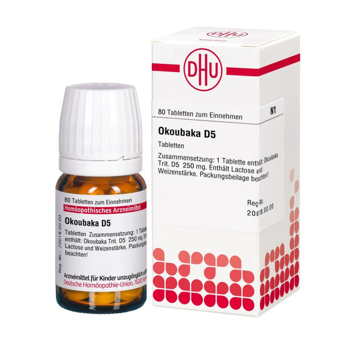 DHU Okoubaka D5 Tabletten, 80 St. Tabletten