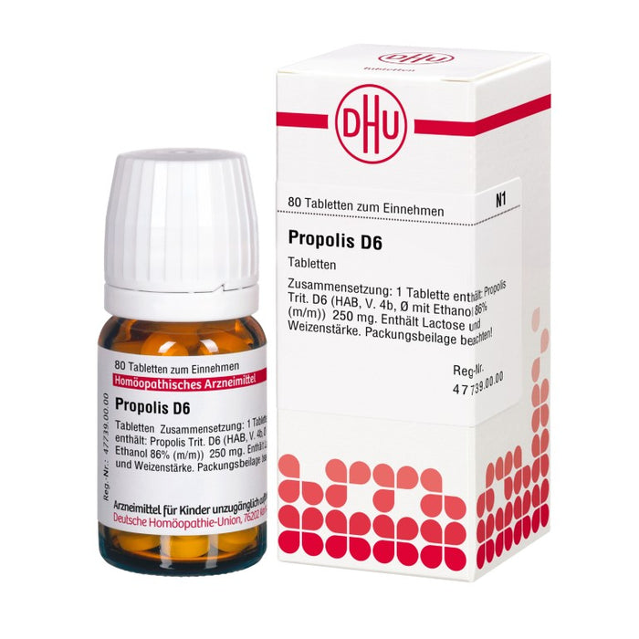 DHU Propolis D6 Tabletten, 80 pcs. Tablets