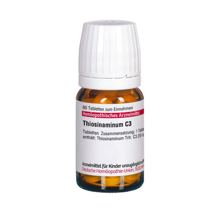 DHU Thiosinaminum C3 Tabletten, 80 St. Tabletten