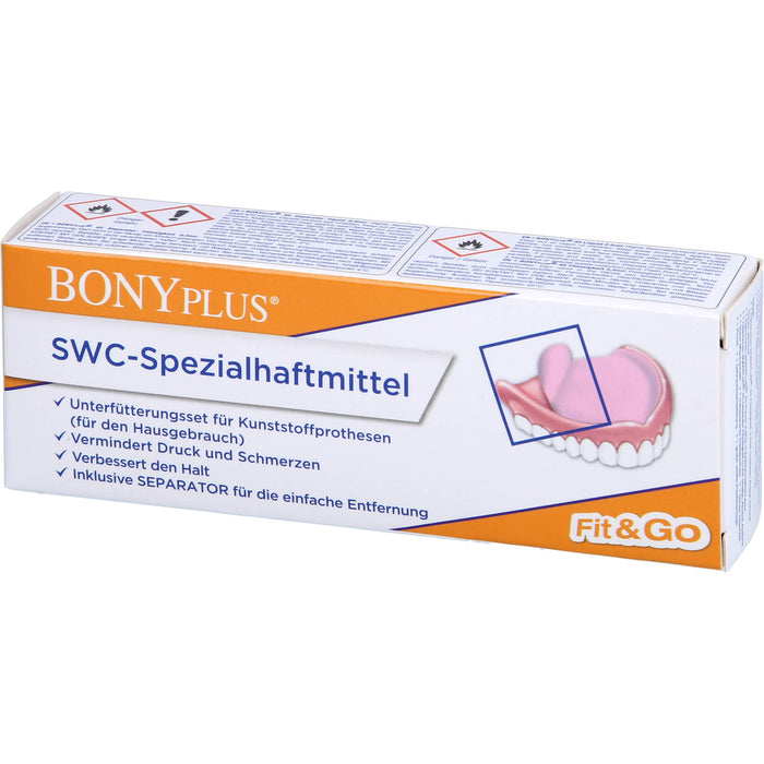 BONYplus SWC SPEZIAL ZAHNPROTHESENHAFTMITTEL SET, 1 pc Ensemble