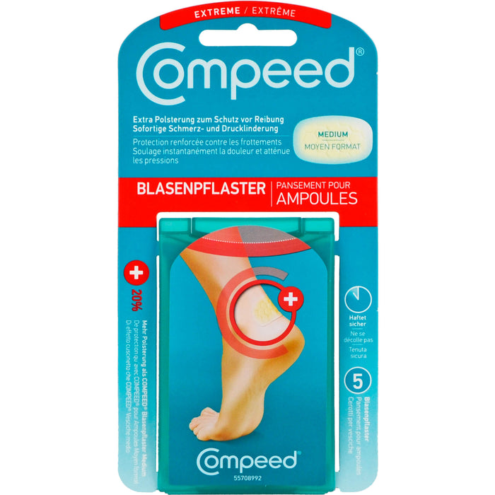 Compeed Sport Blasenpflaster für die Ferse, 5 pcs. Patch