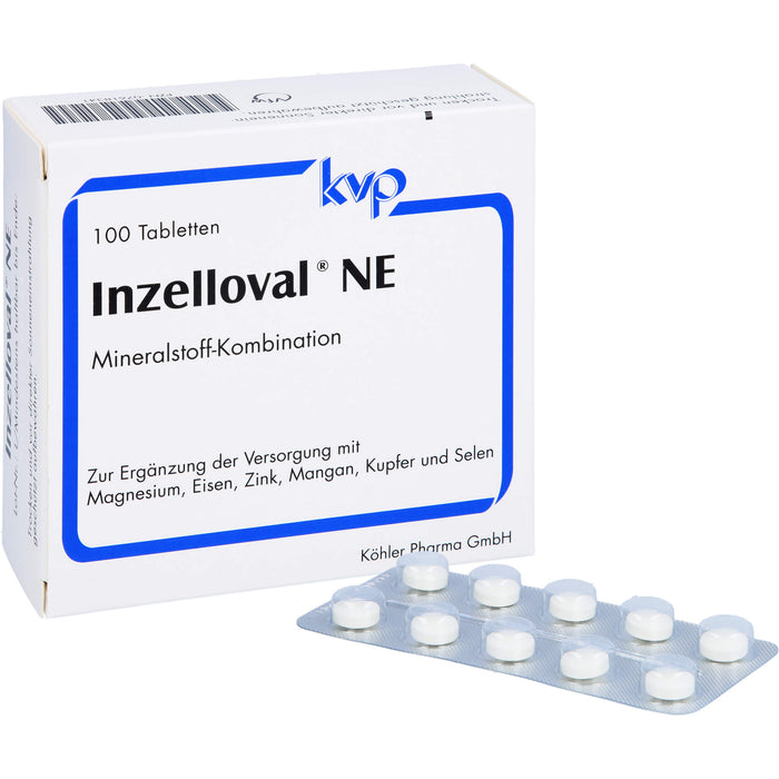 Inzelloval NE Mineralstoff-Kombination Tabletten, 100 pcs. Tablets