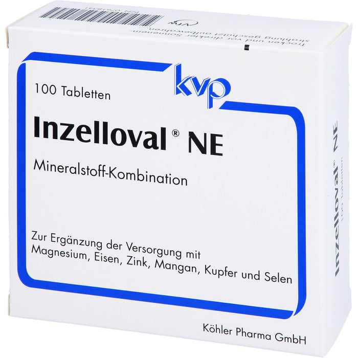 Inzelloval NE Mineralstoff-Kombination Tabletten, 100 pc Tablettes