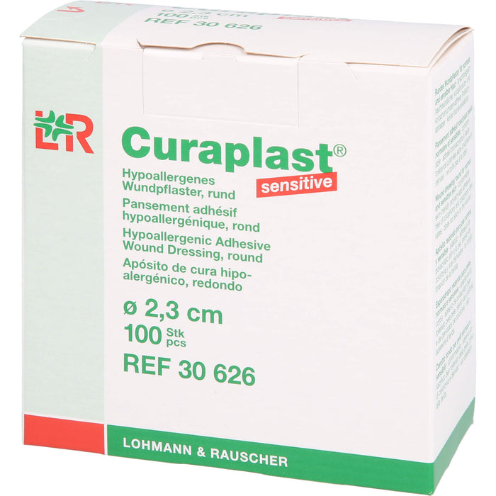 Curaplast Sensitiv rund, 100 St. Pflaster