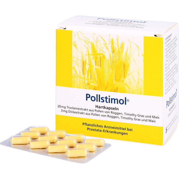 Pollstimol Hartkapseln bei Prostata-Erkrankungen, 120 pcs. Capsules