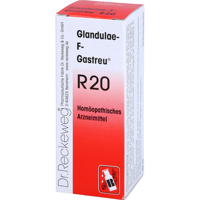 Dr. RECKEWEG & CO Glandulae-F-Gastreu R20 Mischung, 50 ml Lösung