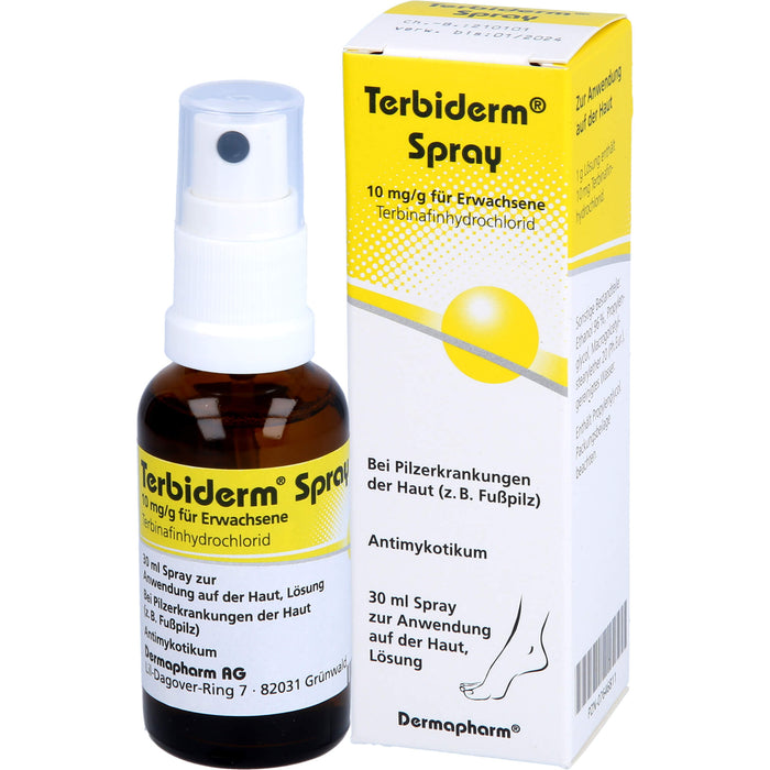 Terbiderm Spray, 10 mg/g für Erwachsene, 30 ml Lösung