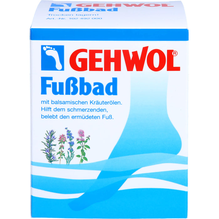 GEHWOL Fußbad 10 Portionsbeutel, 200 g Bath additive