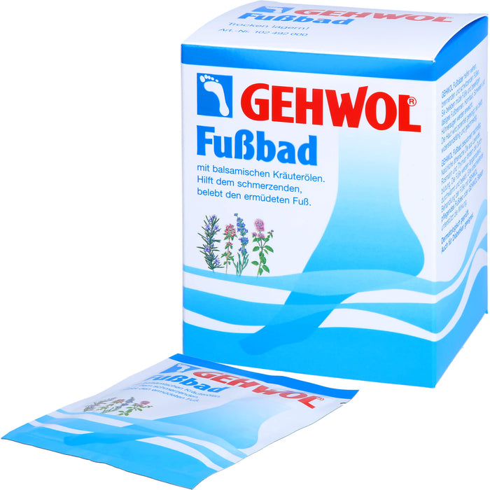 GEHWOL Fußbad 10 Portionsbeutel, 200 g Bath additive