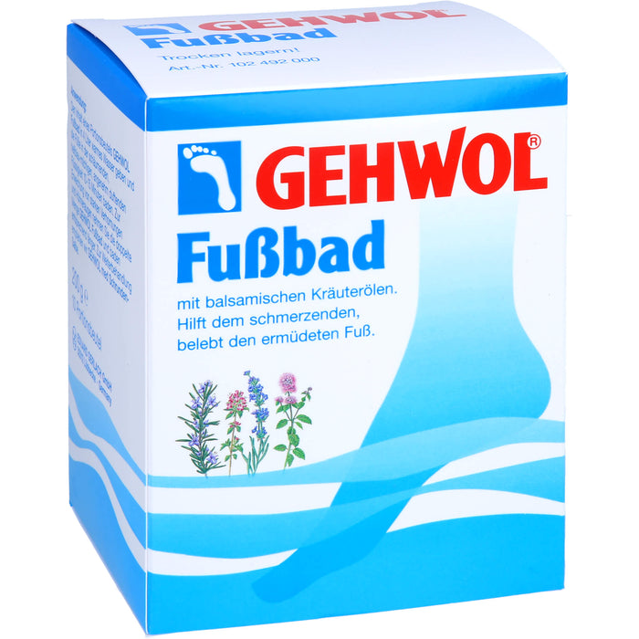 GEHWOL Fußbad 10 Portionsbeutel, 200 g Bath additive