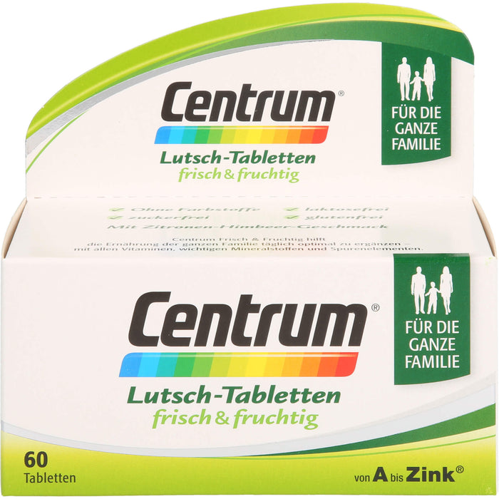 Centrum frisch & fruchtig Lutschtabletten, 60 pcs. Tablets