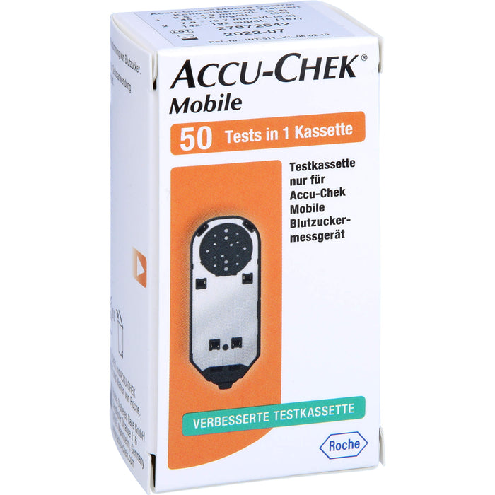 Accu Chek Mobile Testkass, 50 St TES