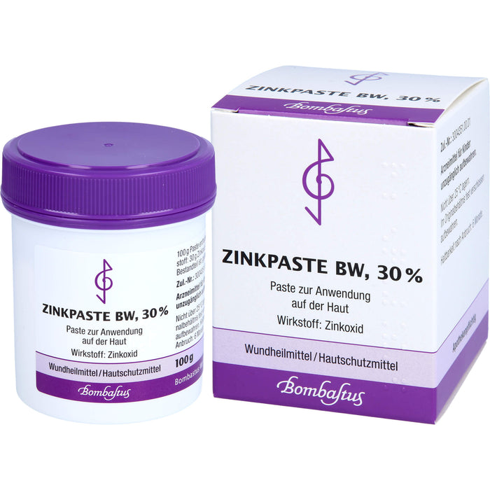 Bombastus Zinkpaste BW - Wundheilmittel, 100 g Crème