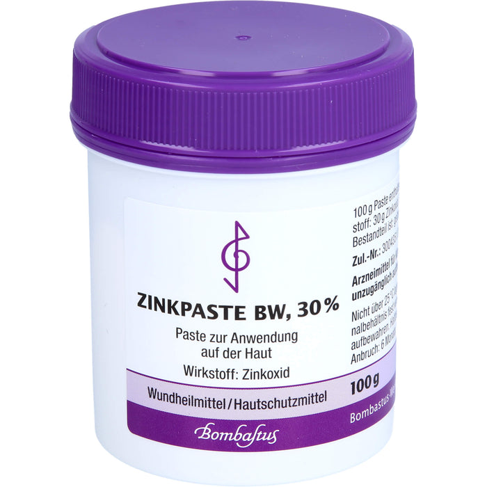 Bombastus Zinkpaste BW - Wundheilmittel, 100 g Crème