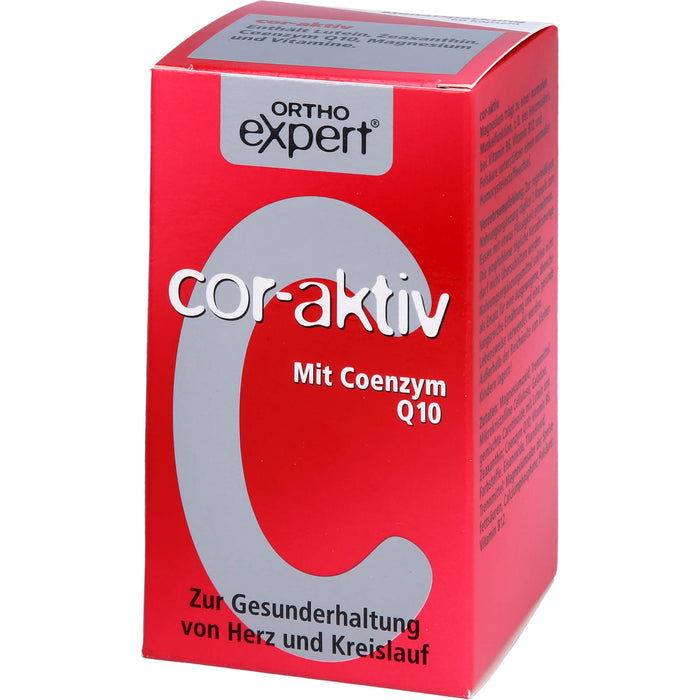 Orthoexpert cor-aktiv Kapseln zur Gesunderhaltung von Herz und Kreislauf, 60 pcs. Capsules