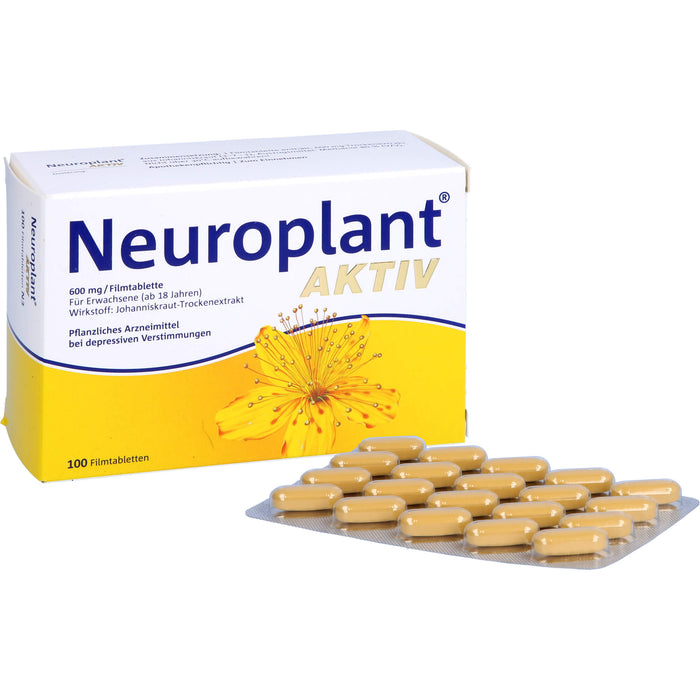 Neuroplant aktiv Filmtabletten bei depressiven Verstimmungen, 100 pc Tablettes