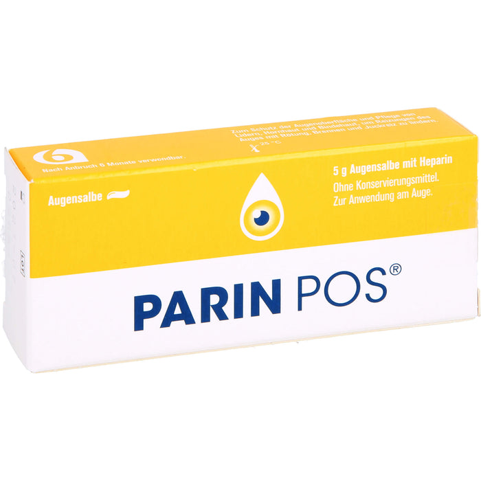 PARIN POS Augensalbe mit Heparin, 5 g Ointment