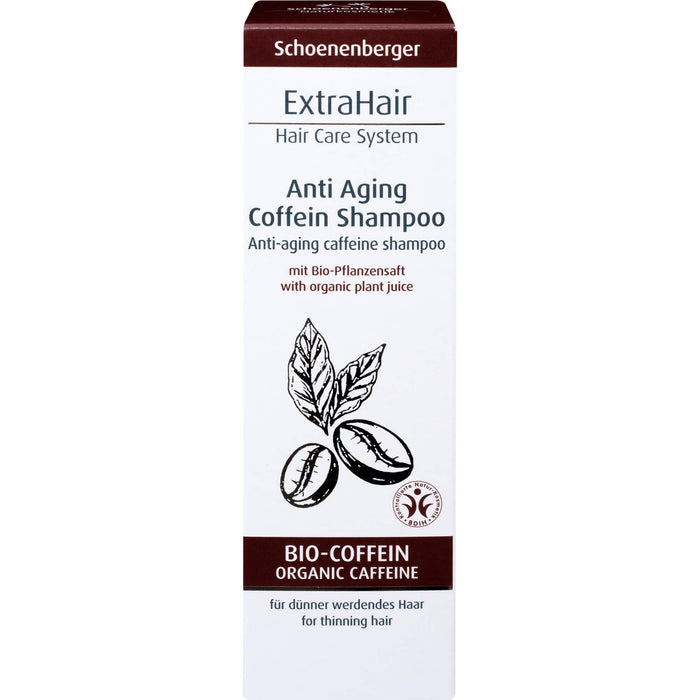 ExtraHair Hair Care Sys. Anti Aging Coffein Shamp., 200 ml SHA