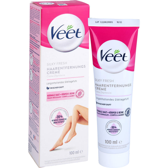 Veet Haarentfernungs-Creme für normale Haut, 100 ml Cream