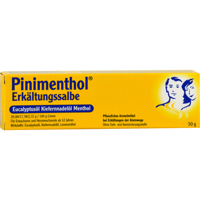 Pinimenthol Erkältungssalbe, 50 g Crème