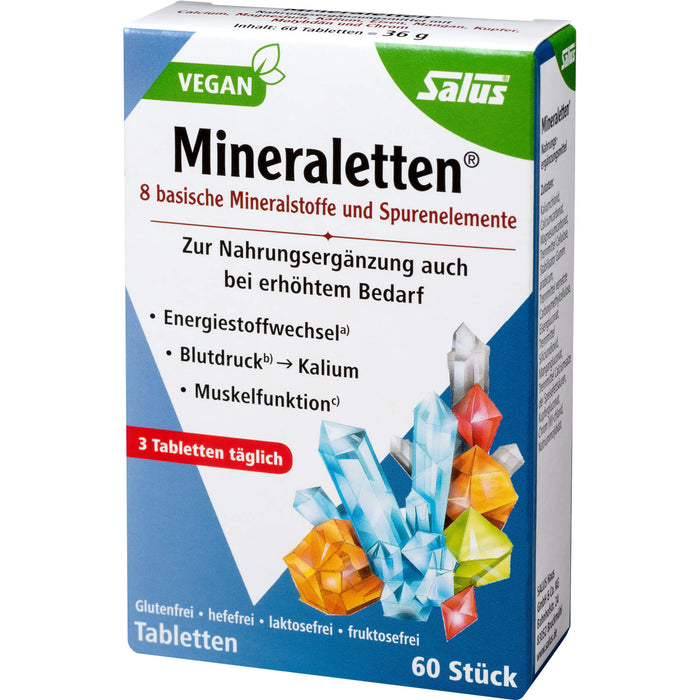 Mineraletten Salus, 60 St TAB