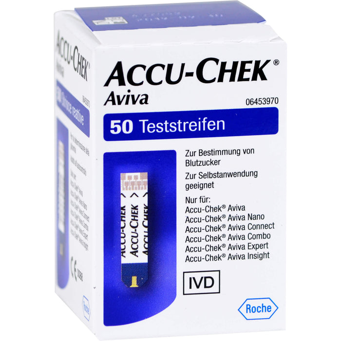 Accu-Chek Aviva Medi-Spezial Teststreifen Plasma II, 50 St TTR