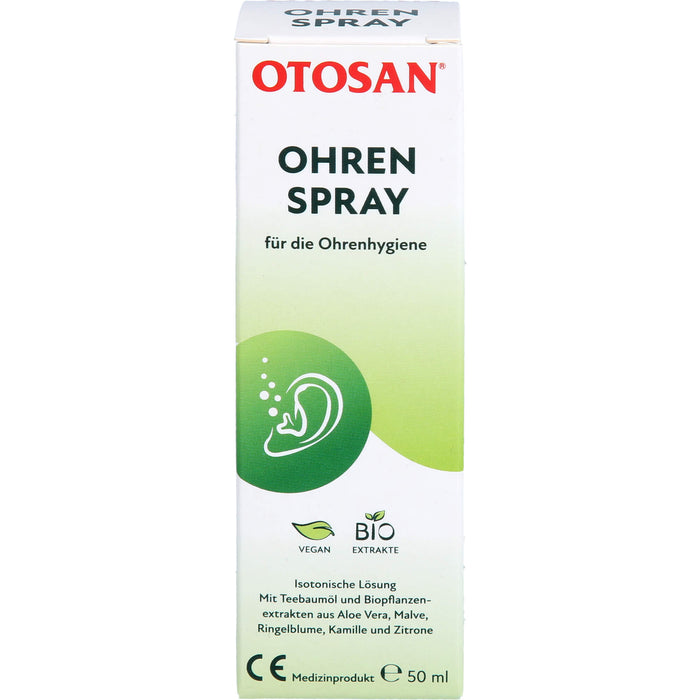 Otosan Ohrenspray für die Ohrenhygiene, 50 ml Solution