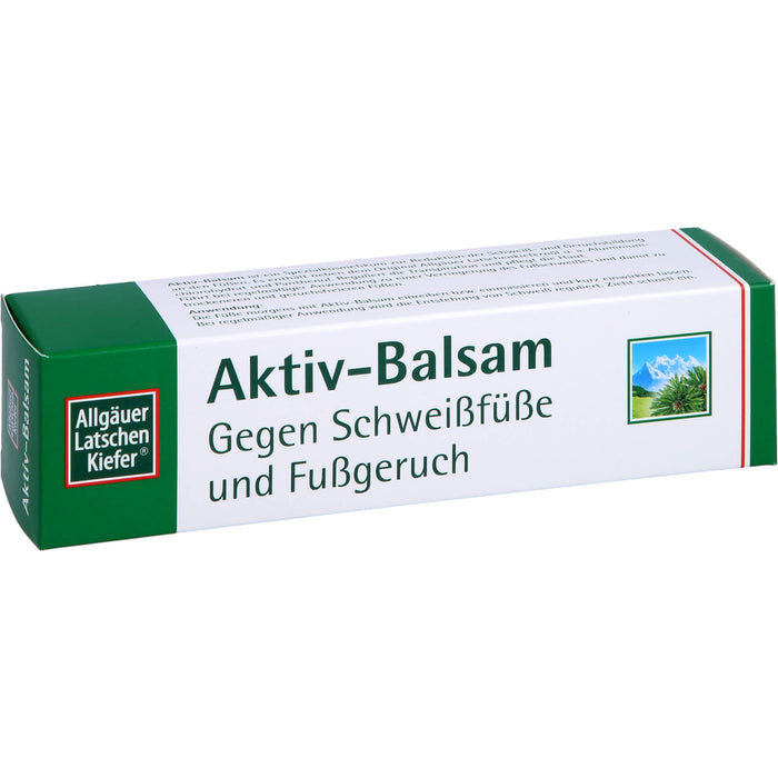 Allgäuer Latschenkiefer Aktiv-Balsam gegen Schweißfüße und Fußgeruch, 50 ml Cream