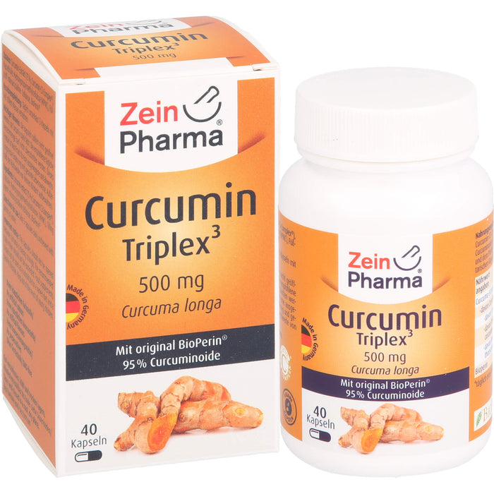 ZeinPharma Curcumin Triplex3 500 mg Kapseln, 40 pcs. Capsules