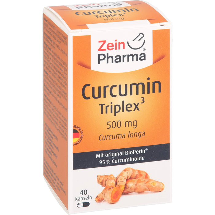 ZeinPharma Curcumin Triplex3 500 mg Kapseln, 40 pc Capsules