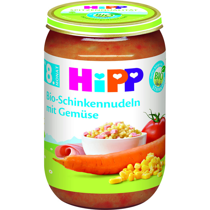 HIPP 6540 SCHINKENNUDELN MIT GEMUESE, 220 g