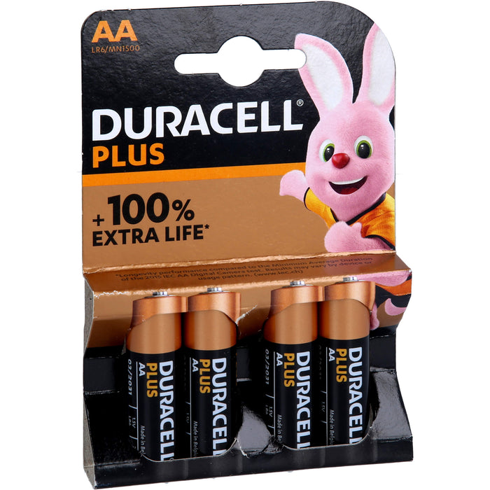 Batterie Mignon LR6 MN1500 DURACELL PLUS, 4 St