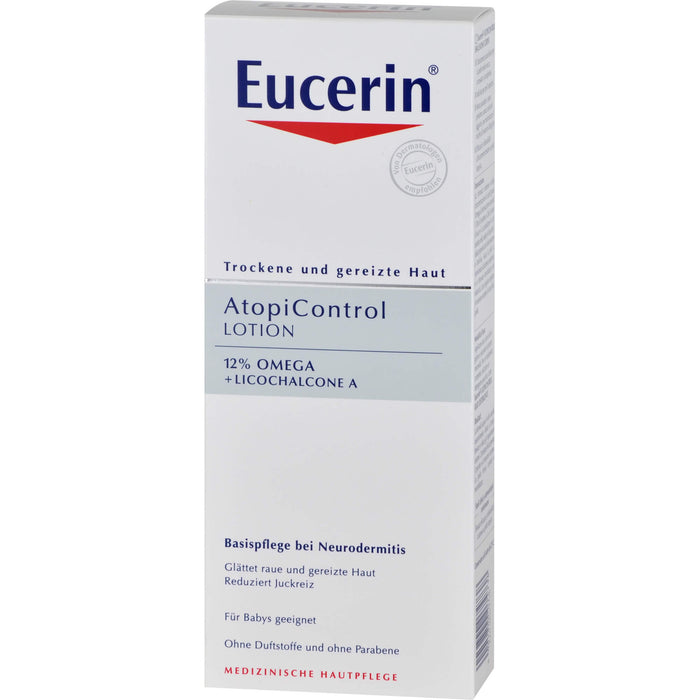 Eucerin Atopi Control Lotion Hautpflege bei Neurodermitis, 400 ml Lotion