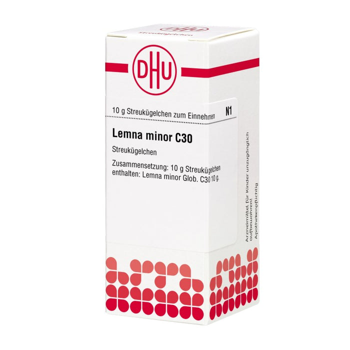 DHU Lemna minor C30 Streukügelchen, 10 g Globules