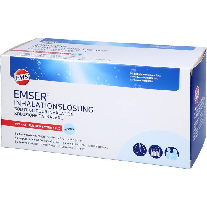 EMSER Inhalationslösung, 60 St. Ampullen