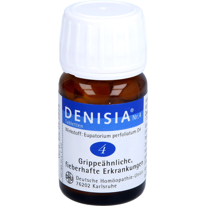 DHU DENISIA Nr. 4 Tabletten bei grippeähnlichen Erkrankungen, 80 pc Tablettes