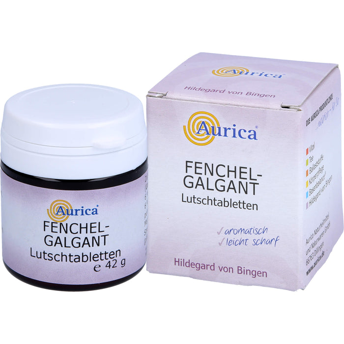 Aurica Fenchel-Galgant Lutschtabletten, 170 pc Tablettes