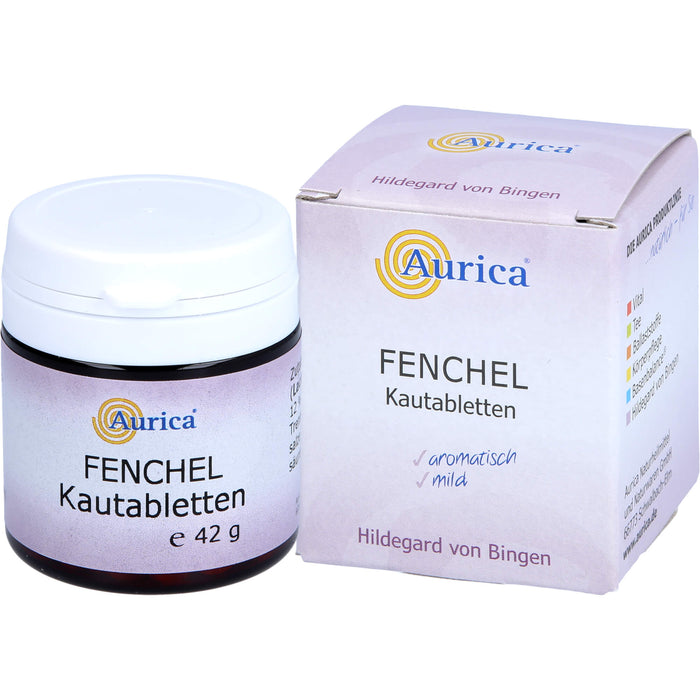 Aurica Fenchel Kauttabletten, 170 St. Tabletten