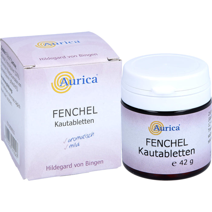 Aurica Fenchel Kauttabletten, 170 St. Tabletten